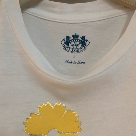 Juicy Couture Kids Scotty Logo T-shirt - Picture 5 of 6